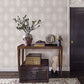 Relativity Off White Geometric Wallpaper