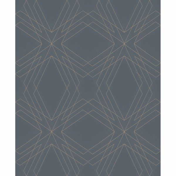 Relativity Charcoal Geometric Wallpaper