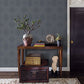 Relativity Charcoal Geometric Wallpaper