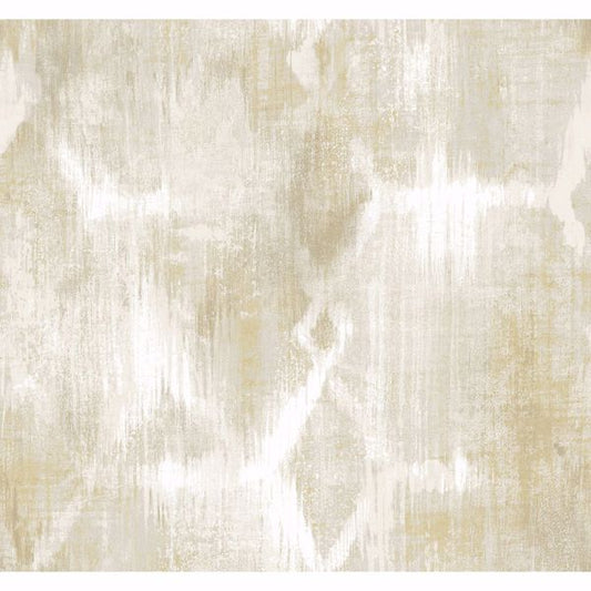 Perspective Mustard Abstract Geometric Wallpaper