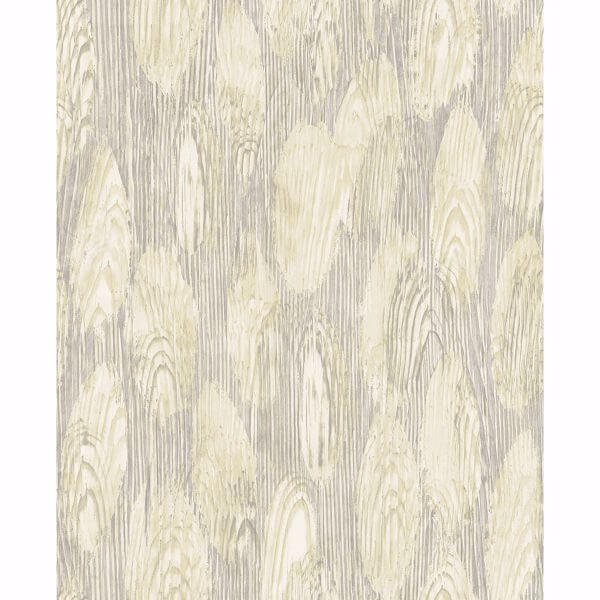 Monolith Light Yellow Abstract Wood Wallpaper