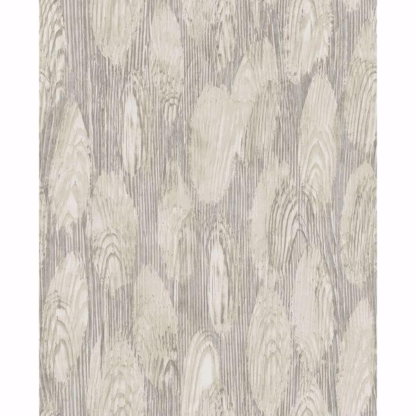 Monolith Grey Abstract Wood Wallpaper