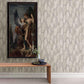 Monolith Grey Abstract Wood Wallpaper