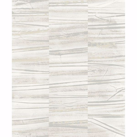 Lithos Grey Geometric Marble Wallpaper