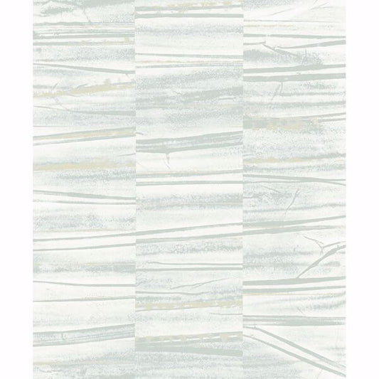 Lithos Sage Geometric Marble Wallpaper