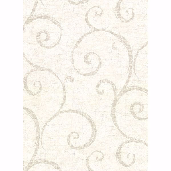 Newbury Cream Geometric Faux Plaster Wallpaper