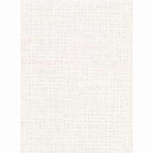 Montgomery White Faux Grasscloth Wallpaper