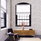 Dartmouth Light Grey Faux Plaster Geometric Wallpaper
