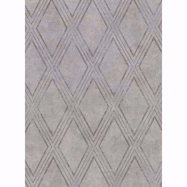 Dartmouth Grey Faux Plaster Geometric Wallpaper