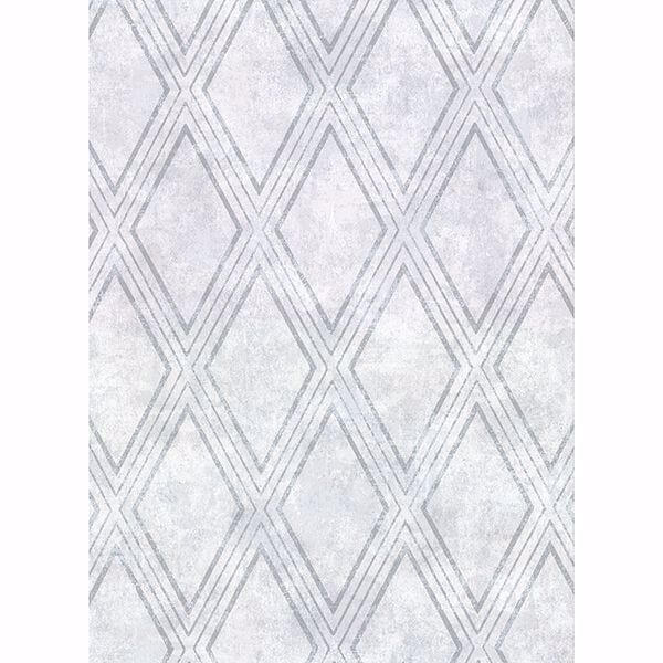 Dartmouth Sky Blue Faux Plaster Geometric Wallpaper
