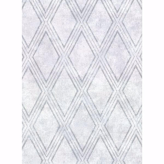 Dartmouth Sky Blue Faux Plaster Geometric Wallpaper