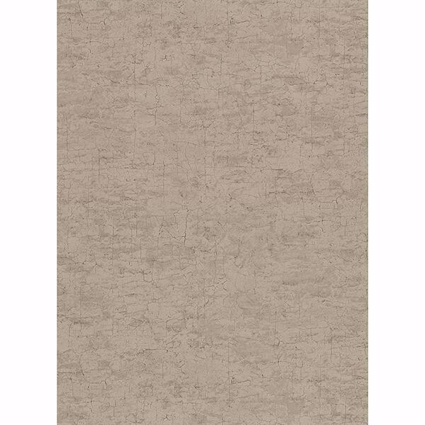 Pembroke Brown Faux Plaster Wallpaper