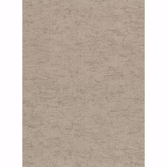 Pembroke Brown Faux Plaster Wallpaper