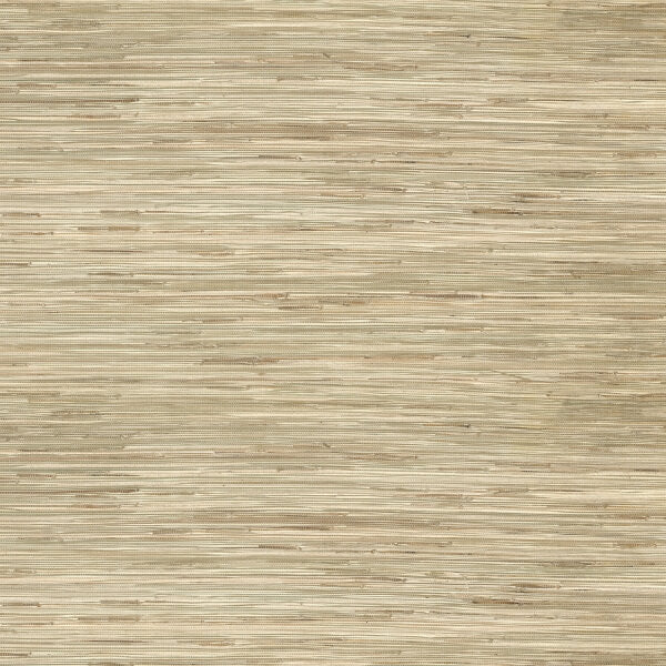 Sogen Neutral Knotted Grasscloth Wallpaper