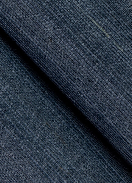 Victoria Indigo Sisal Grasscloth Wallpaper