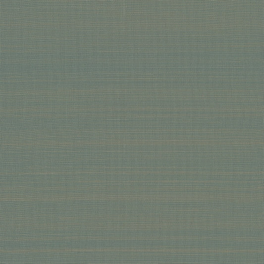 Mai Teal Grasscloth Wallpaper