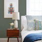 Mai Teal Grasscloth Wallpaper