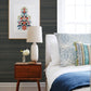Mai Indigo Grasscloth Wallpaper