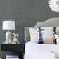 Aiko Slate Sisal Grasscloth Wallpaper