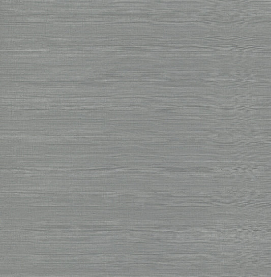 Sakiya Slate Grasscloth Wallpaper