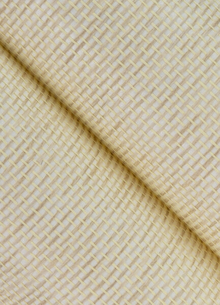 Biyu White Paper Weave Wallpaper