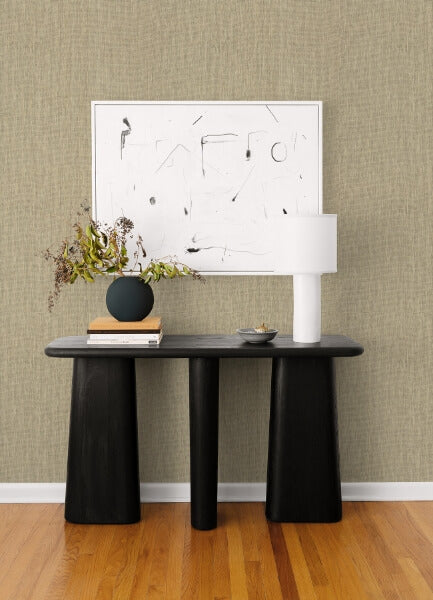 Annchi Grey Woven Wallpaper