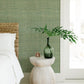 Cheng Jade Woven Grasscloth Wallpaper