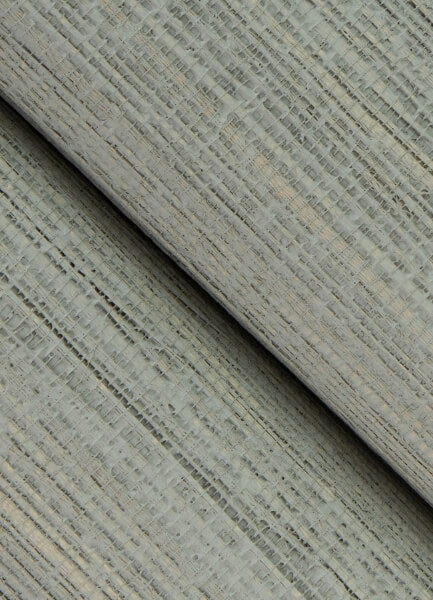 Kira Light Grey Hemp Wallpaper