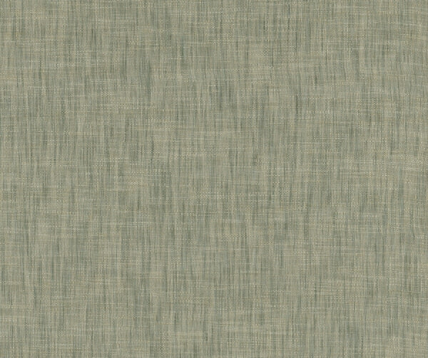 Genji Green Woven Wallpaper