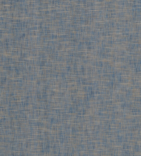 Genji Blue Woven Wallpaper