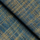 Genji Blue Woven Wallpaper