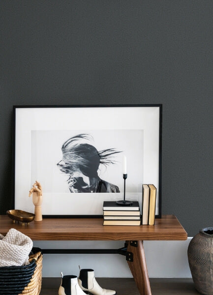 Jia Grey Wool Wallpaper