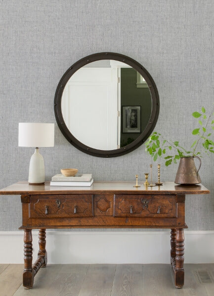 Lihua Light Grey String Wallpaper