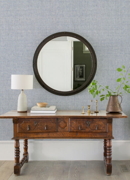 Lihua Blue String Wallpaper