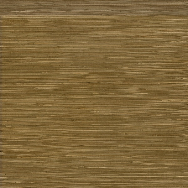 Zhilan Brown Grasscloth Wallpaper