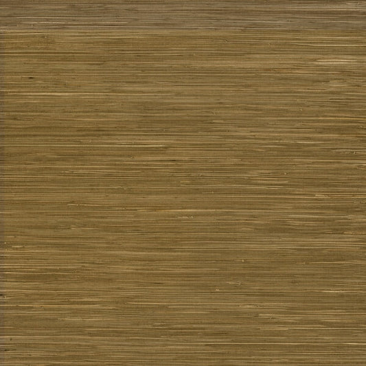 Zhilan Brown Grasscloth Wallpaper
