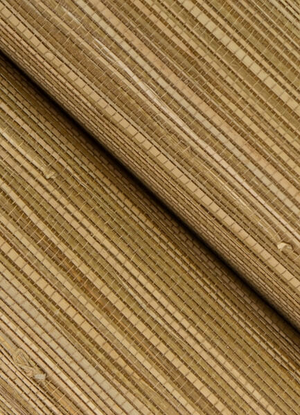 Zhilan Brown Grasscloth Wallpaper