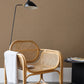 Huiqing Brown Geometric Weave Wallpaper