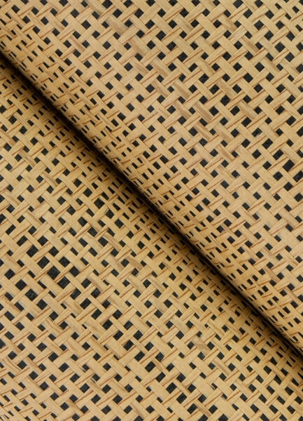 Cixi Neutral Basketweave Wallpaper