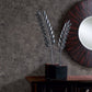 Luna Charcoal Distressed Chevron Wallpaper