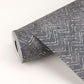 Luna Charcoal Distressed Chevron Wallpaper
