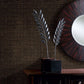 Glint Black Distressed Geometric Wallpaper