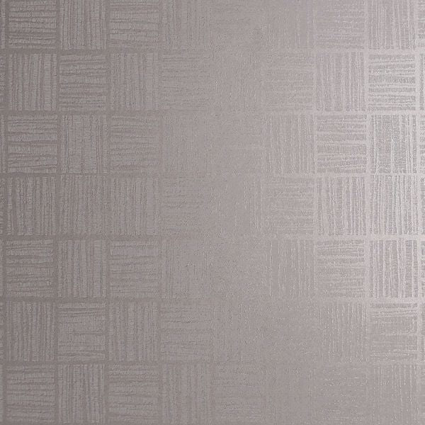 Glint Silver Distressed Geometric Wallpaper