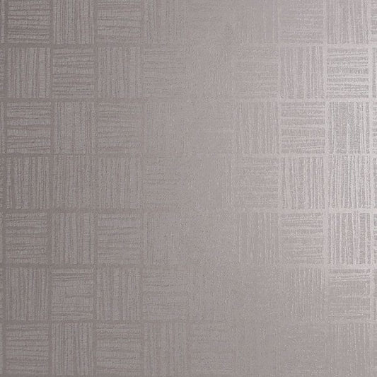 Glint Silver Distressed Geometric Wallpaper