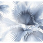 Summer Palm Blue Tropical Wallpaper