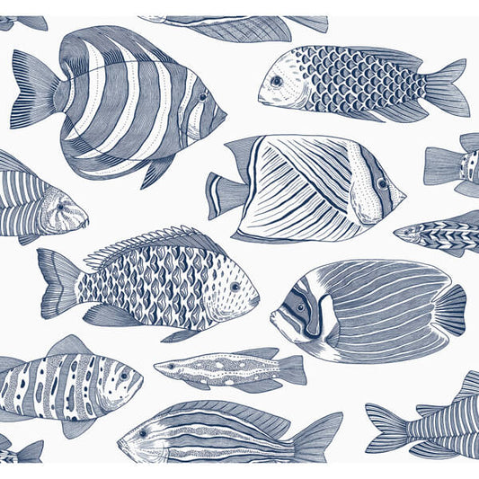 Wailea Indigo Tropical School Wallpaper