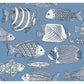 Wailea Sky Blue Tropical School Wallpaper