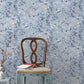 Beaufort Light Blue Peony Chinoiserie Wallpaper