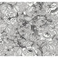Beaufort Silver Peony Chinoiserie Wallpaper