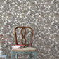 Beaufort Black Peony Chinoiserie Wallpaper